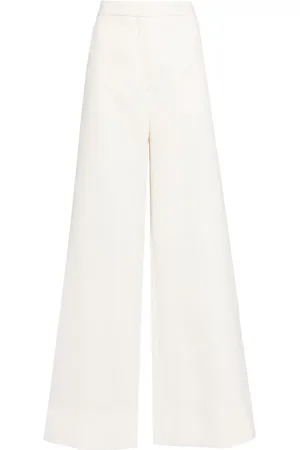 Stella McCartney High-Waist-Hose mit weitem Bein