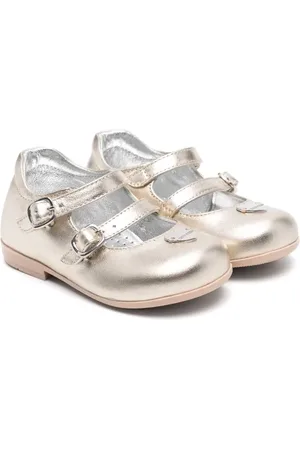 MONNALISA Ballerinas mit Logo-Schild