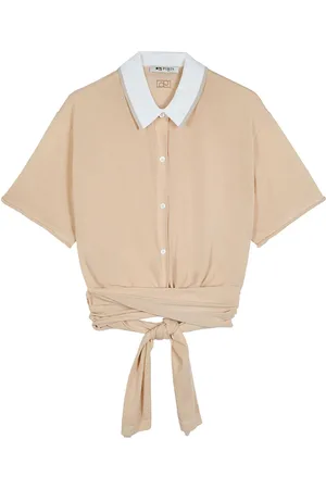 PORTS 1961 Gewickeltes Poloshirt