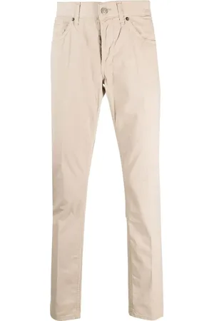 Dondup Tief sitzende Straight-Leg-Jeans