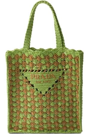 Prada Gehäkelte Tote Bag