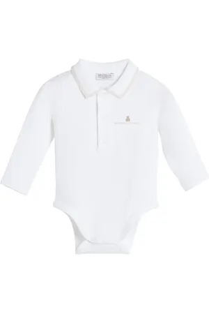 Brunello Cucinelli Baby Bernie Body-Set