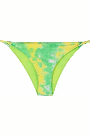 Ganni Bikinihöschen mit Schleife