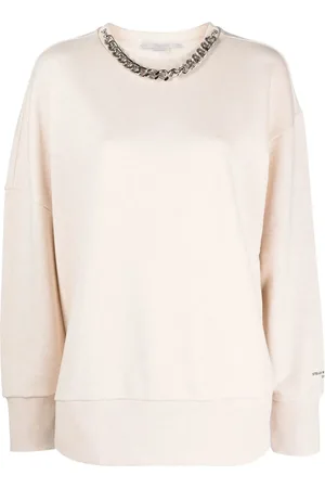 Stella McCartney Sweatshirt mit Zierkette
