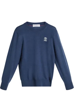 Brunello Cucinelli Pullover mit Stickerei