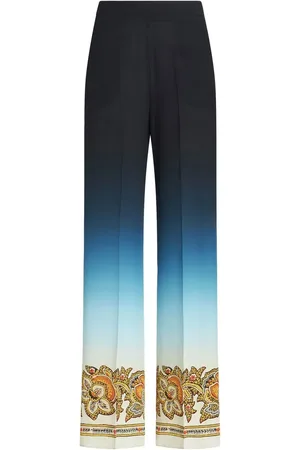 Etro Weite Hose mit Farbverlauf