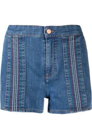 See by Chloé Shorts mit Regenbogen-Stickerei