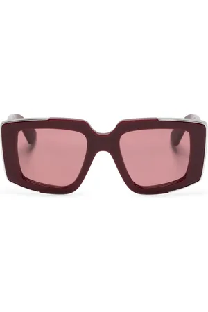 Alexander McQueen The Grip Sonnenbrille mit eckigem Gestell