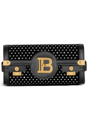 Balmain Mini-Tasche mit Logo-Schild