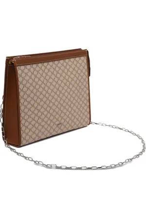 Max Mara Clutch aus Logo-Jacquard