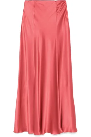 Alberta Ferretti Rock aus Satin