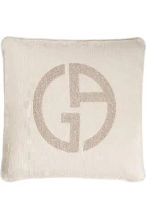 Emporio Armani Kissen aus Logo-Jacquard
