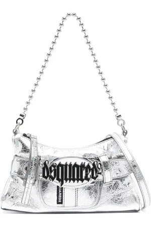 Dsquared2 Gothic Clutch aus Leder