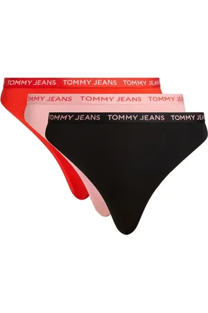 Tommy Hilfiger Set aus drei Slips mit Logo-Bund