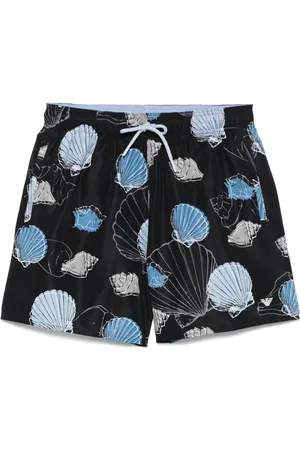 Emporio Armani Badeshorts mit Meerestiere-Muster