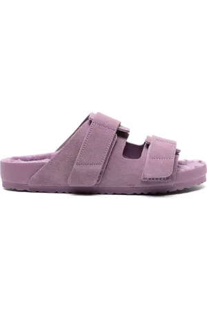 Birkenstock X Tekla Uji Pantoletten aus Wildleder