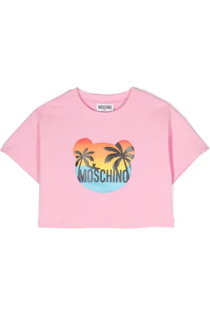Moschino T-Shirt mit Logo-Print