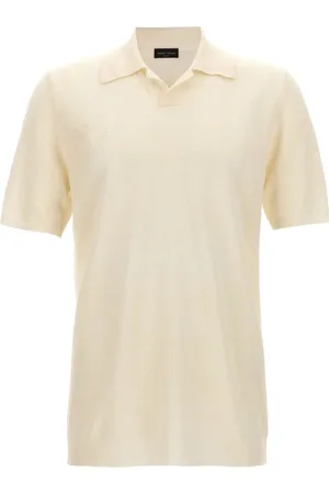 Roberto Collina Poloshirt aus Leinen