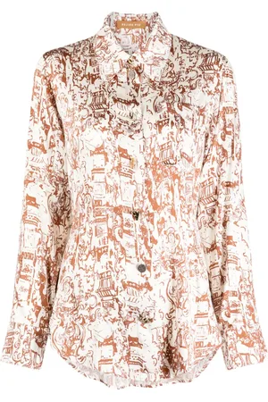 REJINA PYO Kora Bluse mit Print