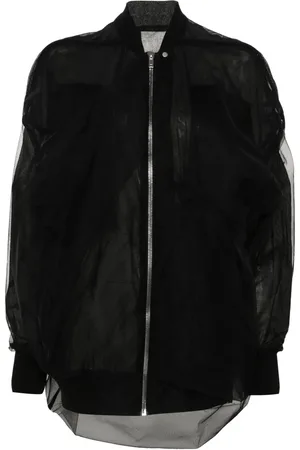 Rick Owens Mantel mit Tüll