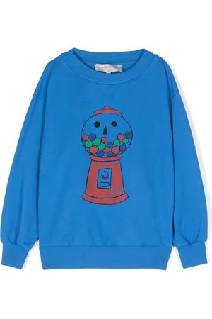 Weekend House Kids Sweatshirt mit Illustrations-Print