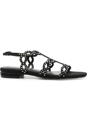 Bibi Lou Flache Kai Sandalen