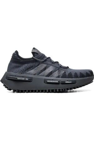 adidas X Neighborhood NMD_R1 Core Black Sneakers