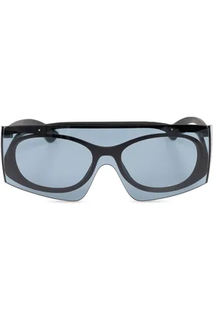 Alexander McQueen Zweifarbige Sonnenbrille