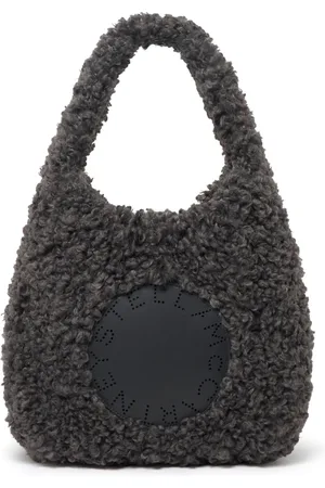 Stella McCartney Kleine Plush Teddy Tote Bag mit Logo