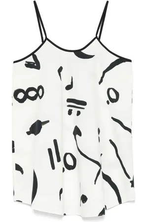 ALYSI Oberteil mit grafischem Print