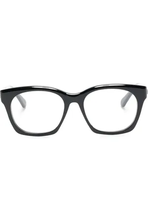 Chloé Eckige Brille mit Logo-Prägung