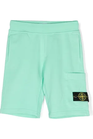 Stone Island Shorts mit Kompass-Applikation