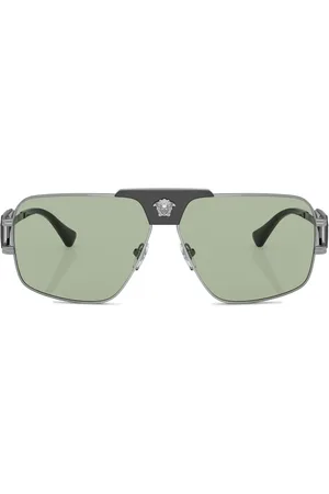 VERSACE Getönte Pilotenbrille