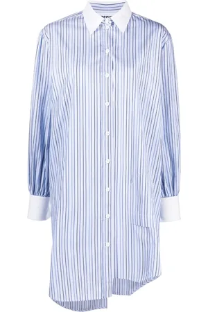 Moschino Asymmetrisches Hemdkleid