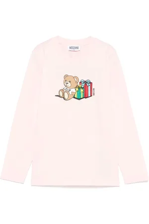 Moschino T-Shirt mit Teddy-Print
