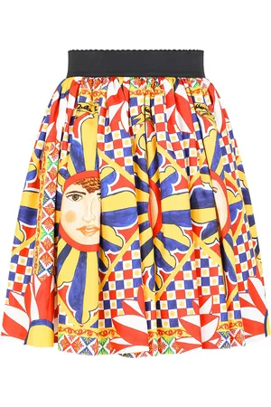 Dolce & Gabbana Rock mit Carretto-Print