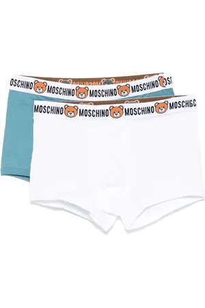 Moschino Set aus zwei Slips mit Logo-Bund