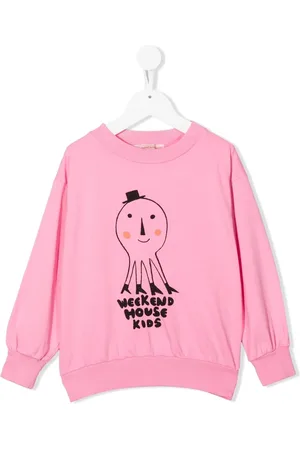 Weekend House Kids Sweatshirt mit Logo-Print