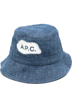 A.P.C. Jeans-Fischerhut mit Logo-Print