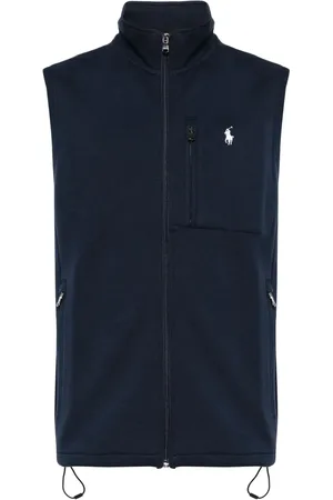 Ralph Lauren Weste mit Logo-Stickerei