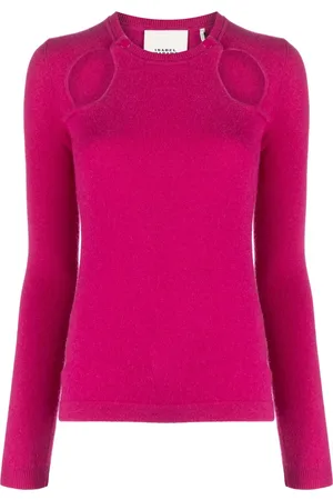 Isabel Marant Velen Oberteil aus Kaschmir mit Cut-Out