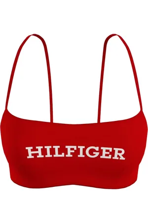 Tommy Hilfiger Bikinioberteil mit Logo-Print