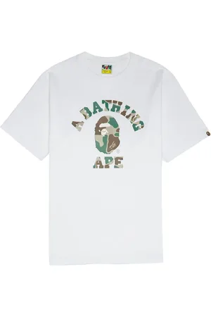 A Bathing Ape Liquid Camo College T-Shirt