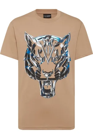 Philipp Plein Chrome Tiger T-Shirt