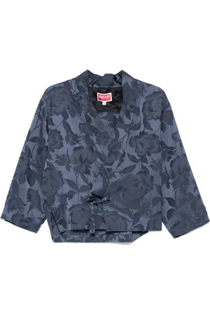 Kenzo Jacquard-Jacke mit Blumenmuster