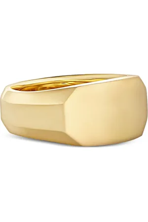 David Yurman 18kt Streamline Cigar Gelbgoldring (10,5mm)