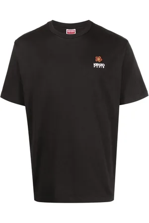 Kenzo T-Shirt mit Boke Flower-Stickerei