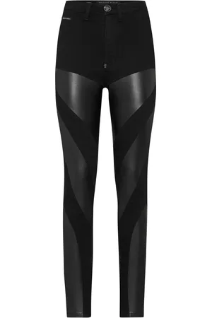 Philipp Plein Skinny-Jeans mit hohem Bund