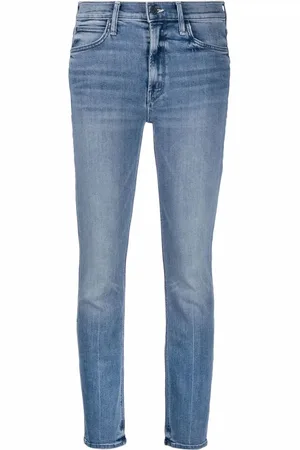 Mother Ausgeblichene Skinny-Jeans