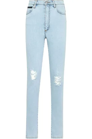 Philipp Plein Taillenhohe Skinny-Jeans